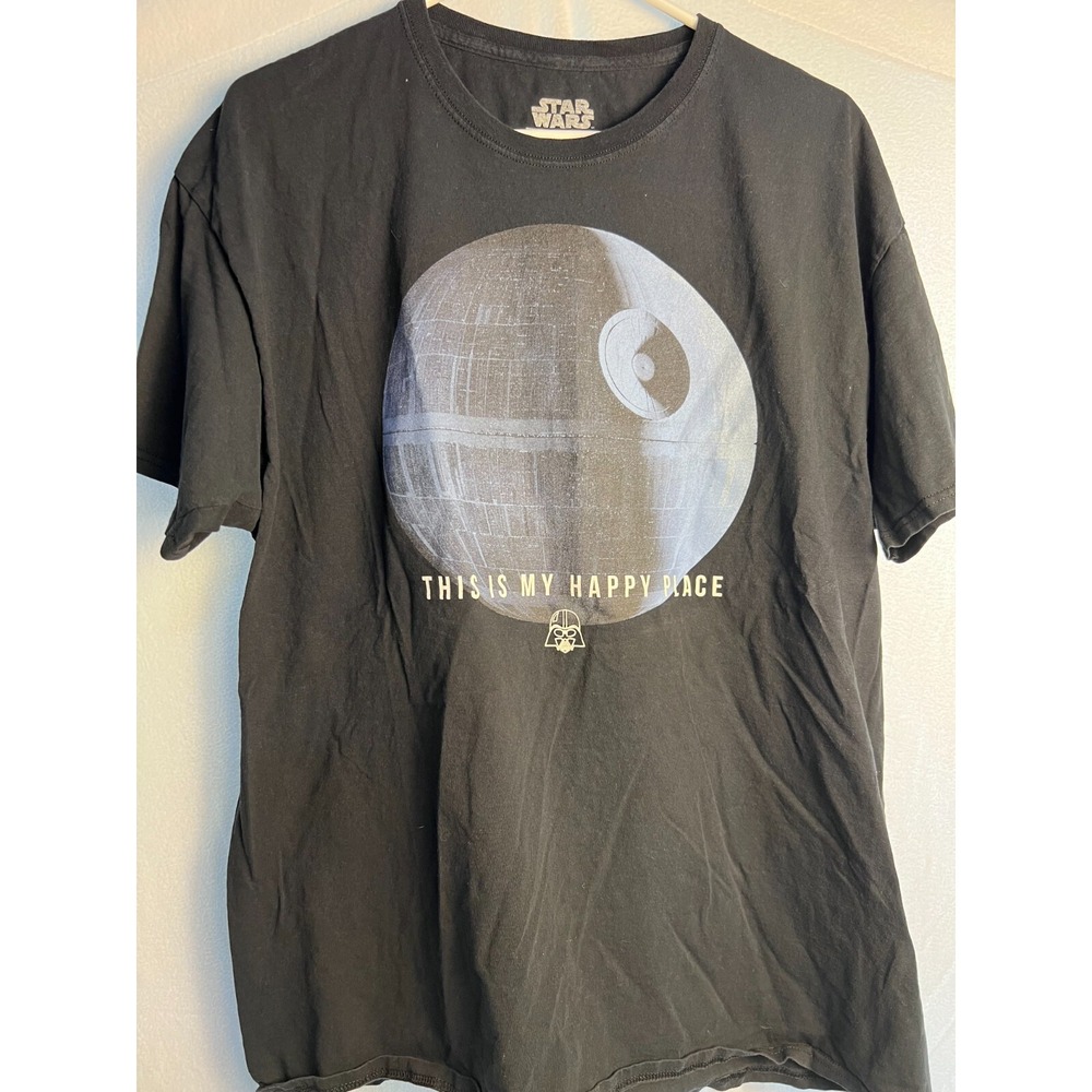 Star Wars Death Star "This Is My Happy Place" T-Shirt XL – Used Good